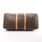 Louis Vuitton Keepall 55 Monogram Canvas Travel Bag in Brown M41424