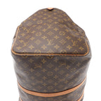 Louis Vuitton Keepall 55 Monogram Canvas Travel Bag in Brown