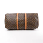 Louis Vuitton Keepall 55 Monogram Canvas Travel Bag in Brown