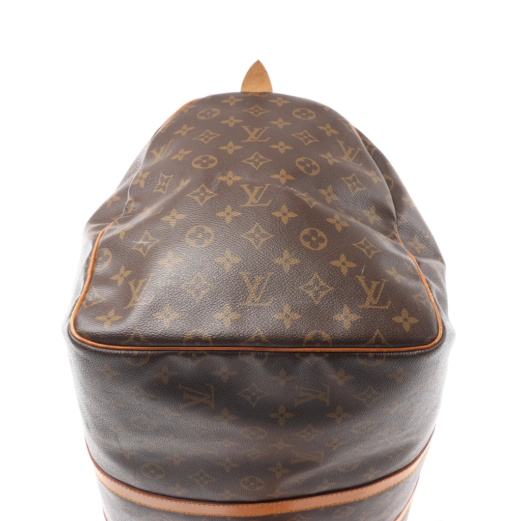 Louis Vuitton Keepall 55 Monogram Canvas Travel Bag in Brown M41424