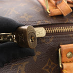 Louis Vuitton Keepall 55 Monogram Canvas Travel Bag in Brown M41424