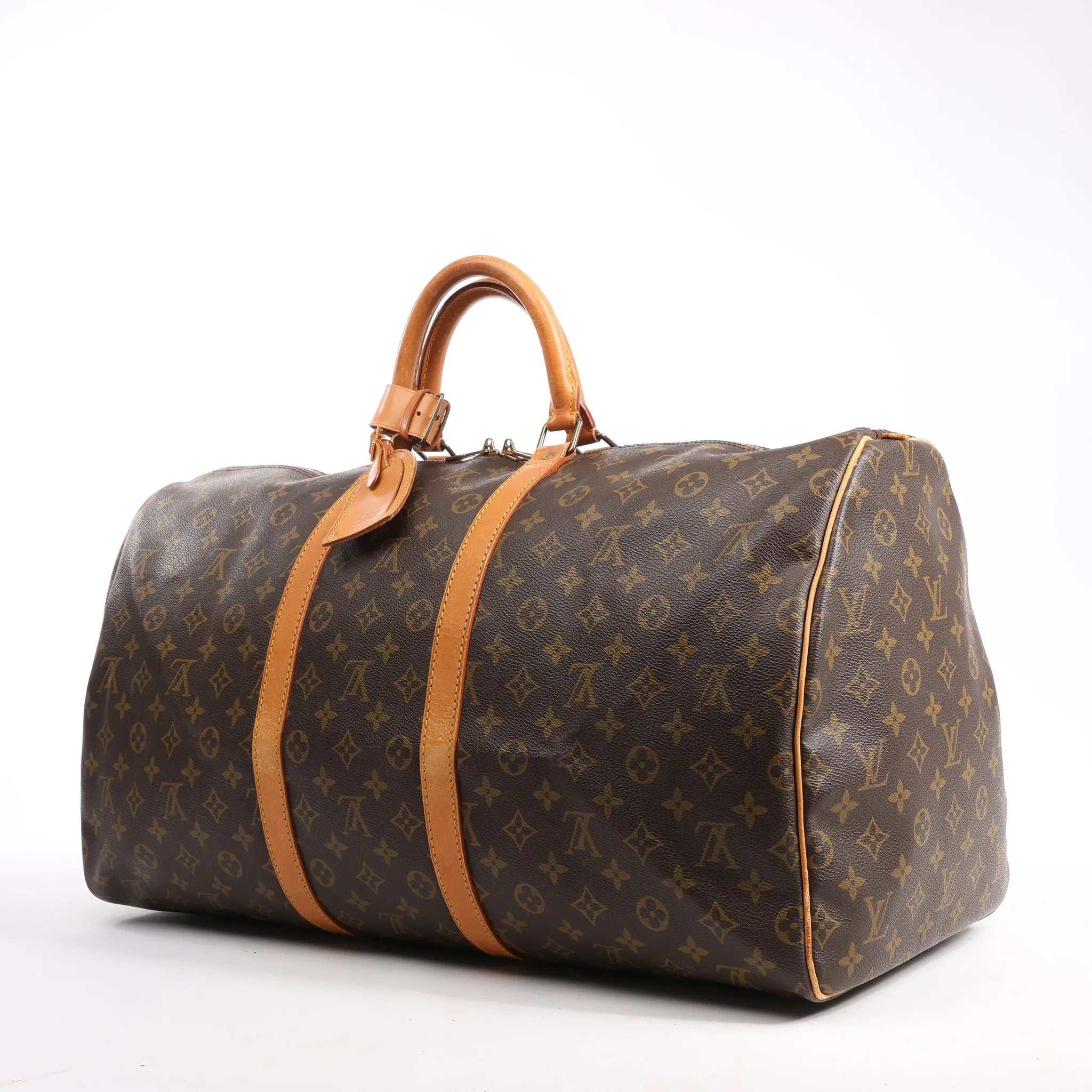 Louis Vuitton Monogram Canvas Keepall 55 Travel Bag M41424