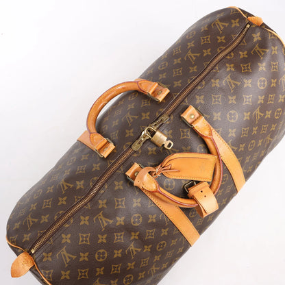 Louis Vuitton Monogram Canvas Keepall 55 Travel Bag M41424
