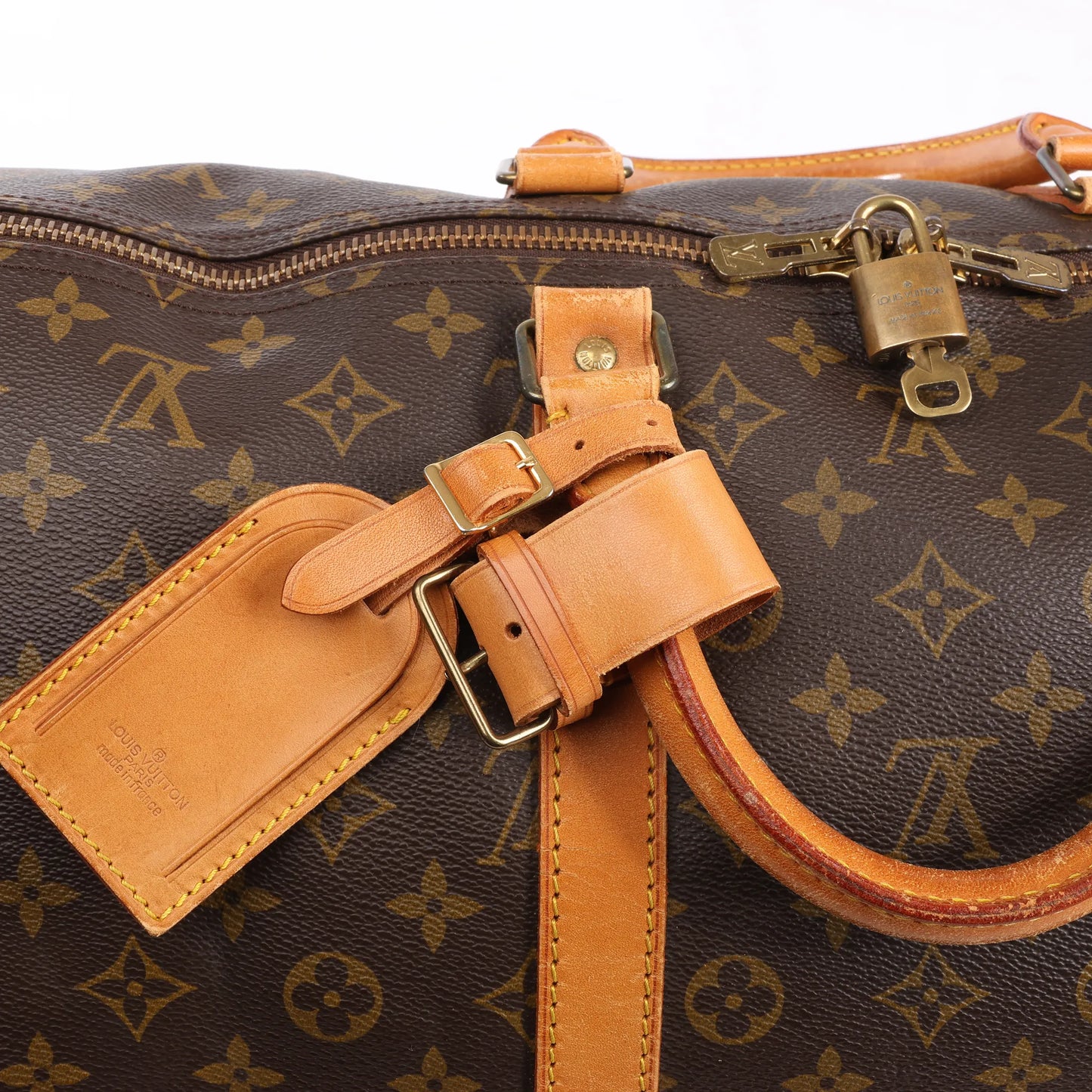 Louis Vuitton Monogram Canvas Keepall 55 Travel Bag M41424
