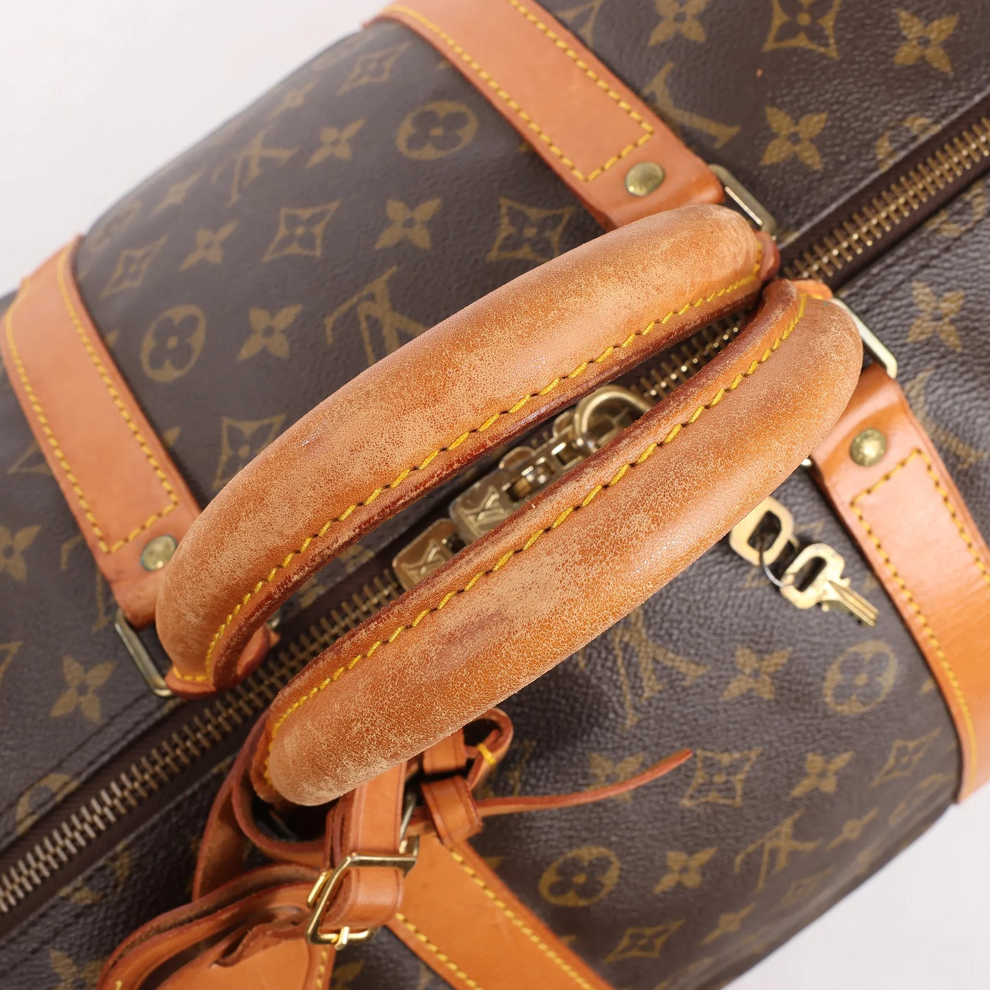 Louis Vuitton Monogram Canvas Keepall 55 Travel Bag M41424