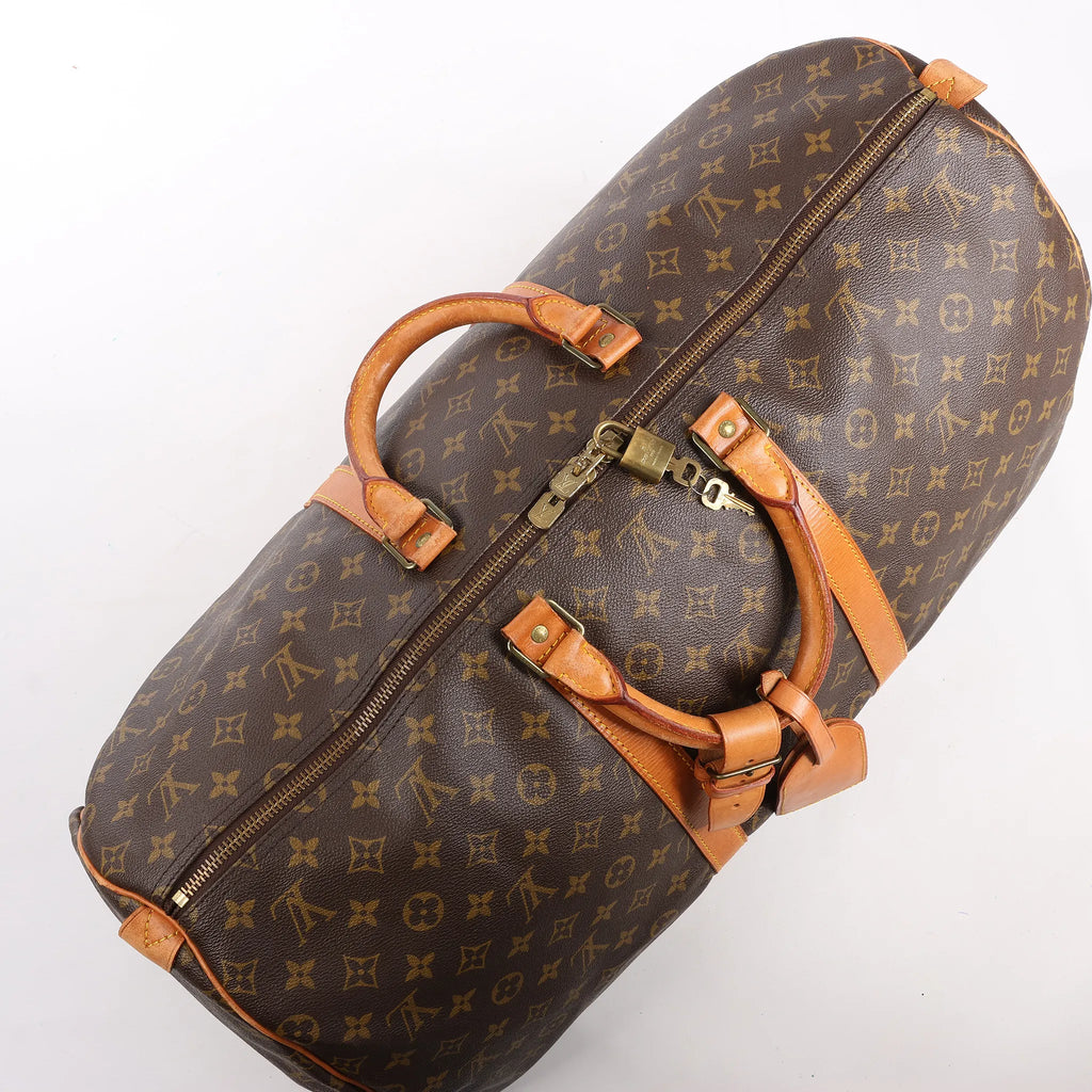 Louis Vuitton Monogram Canvas Keepall 55 Travel Bag M41424