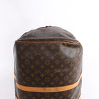 Bolsa de viaje Louis Vuitton Keepall 55 Monogram de lona en marrón M41424