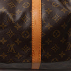 Bolsa de viaje Louis Vuitton Keepall 55 Monogram de lona en marrón M41424