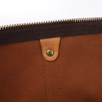 Bolsa de viaje Louis Vuitton Keepall 55 Monogram de lona en marrón M41424