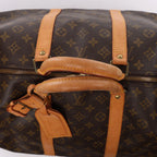 Bolsa de viaje Louis Vuitton Keepall 55 Monogram de lona en marrón M41424