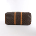 Bolsa de viaje Louis Vuitton Keepall 55 Monogram de lona en marrón M41424