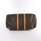 Bolsa de viaje Louis Vuitton Keepall 55 Monogram de lona en marrón M41424
