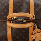 Bolsa de viaje Louis Vuitton Keepall 55 Monogram de lona en marrón M41424