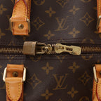 Bolsa de viaje Louis Vuitton Keepall 55 Monogram de lona en marrón M41424