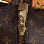 Bolsa de viaje Louis Vuitton Keepall 55 Monogram de lona en marrón M41424
