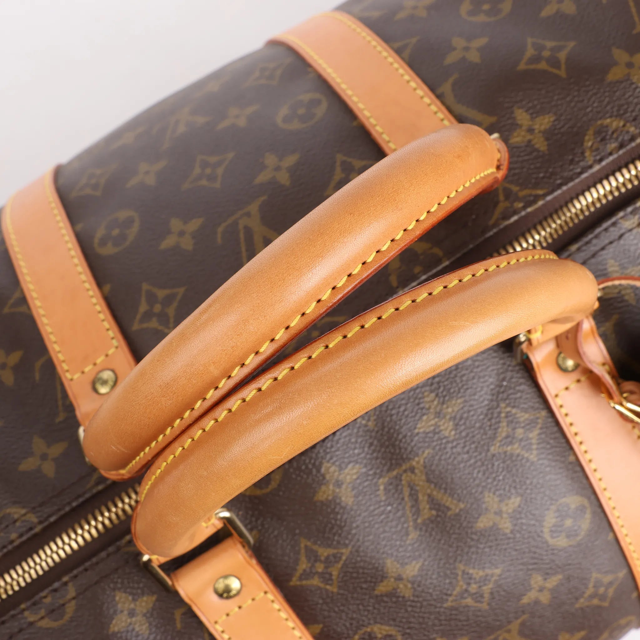 Louis Vuitton Monogram Canvas Keepall 55 Travel Bag M41424