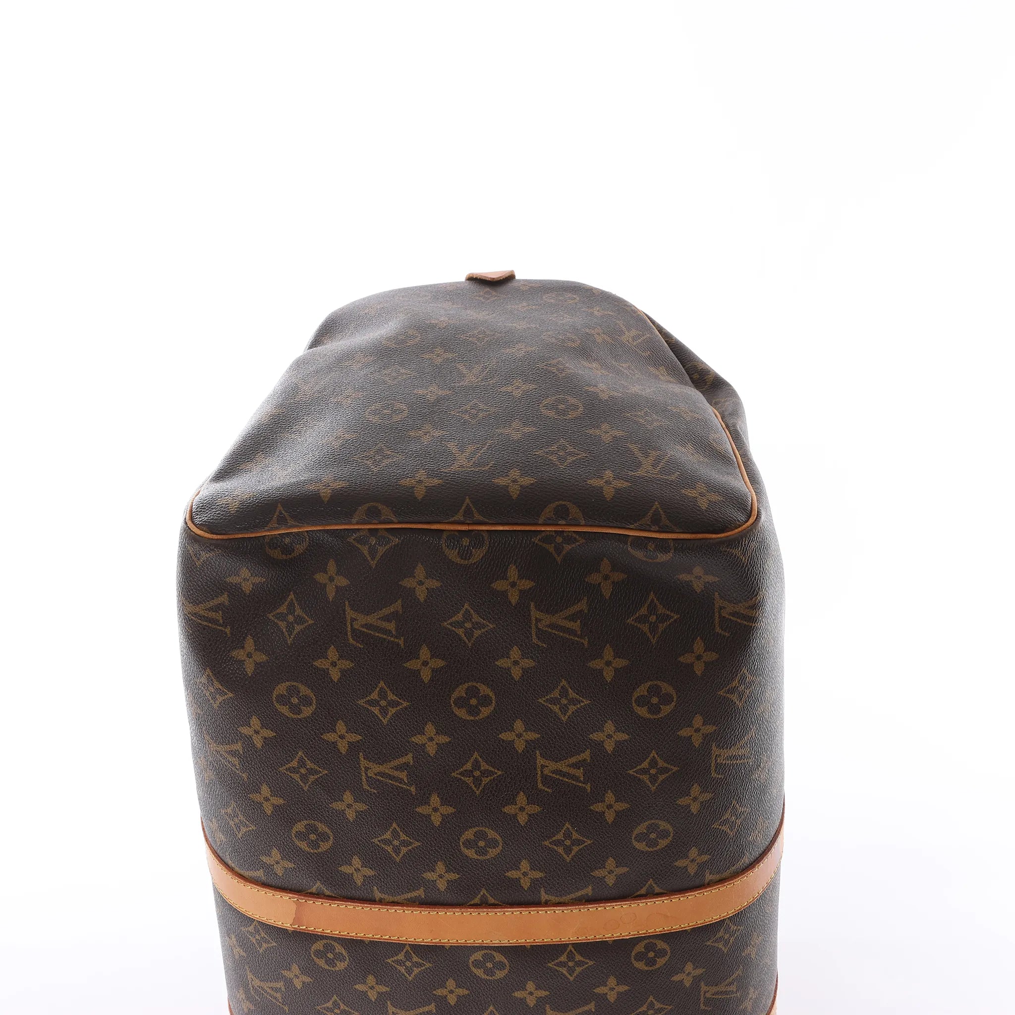 Louis Vuitton Keepall 55 Monogram Canvas Travel Bag in Brown M41424