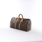 Louis Vuitton Keepall 55 Monogram Canvas Travel Bag in Brown M41424
