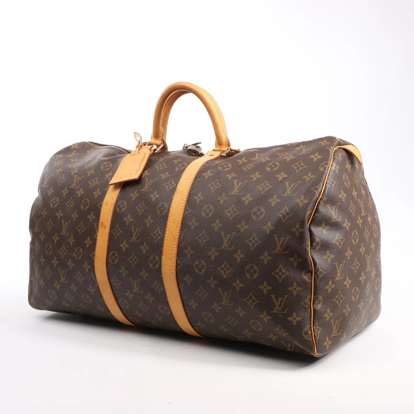 Louis Vuitton Monogram Canvas Keepall 55 Travel Bag M41424