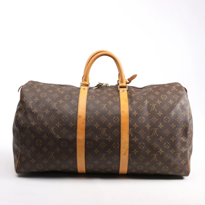 Louis Vuitton Monogram Canvas Keepall 55 Travel Bag M41424