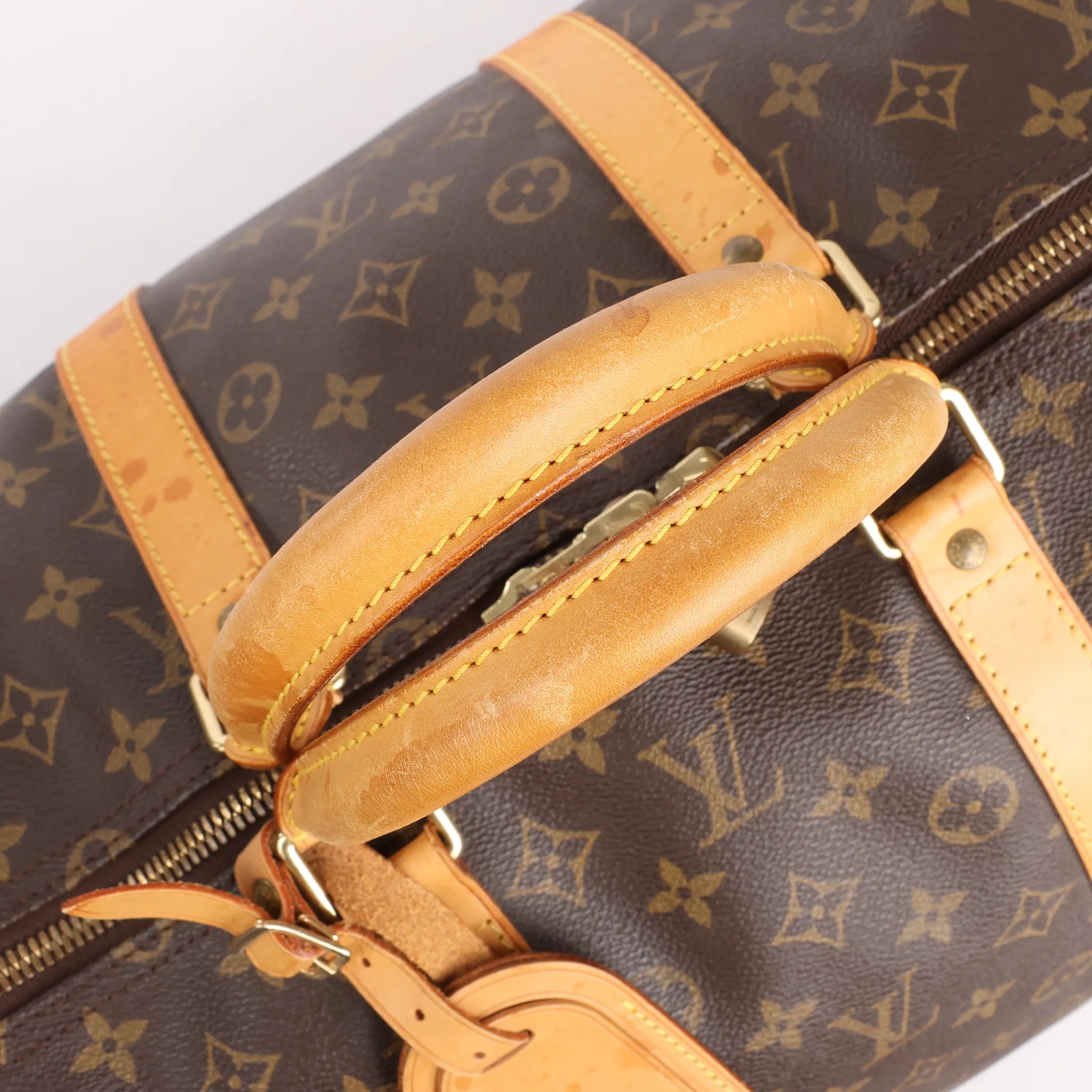 Louis Vuitton Monogram Canvas Keepall 55 Travel Bag M41424