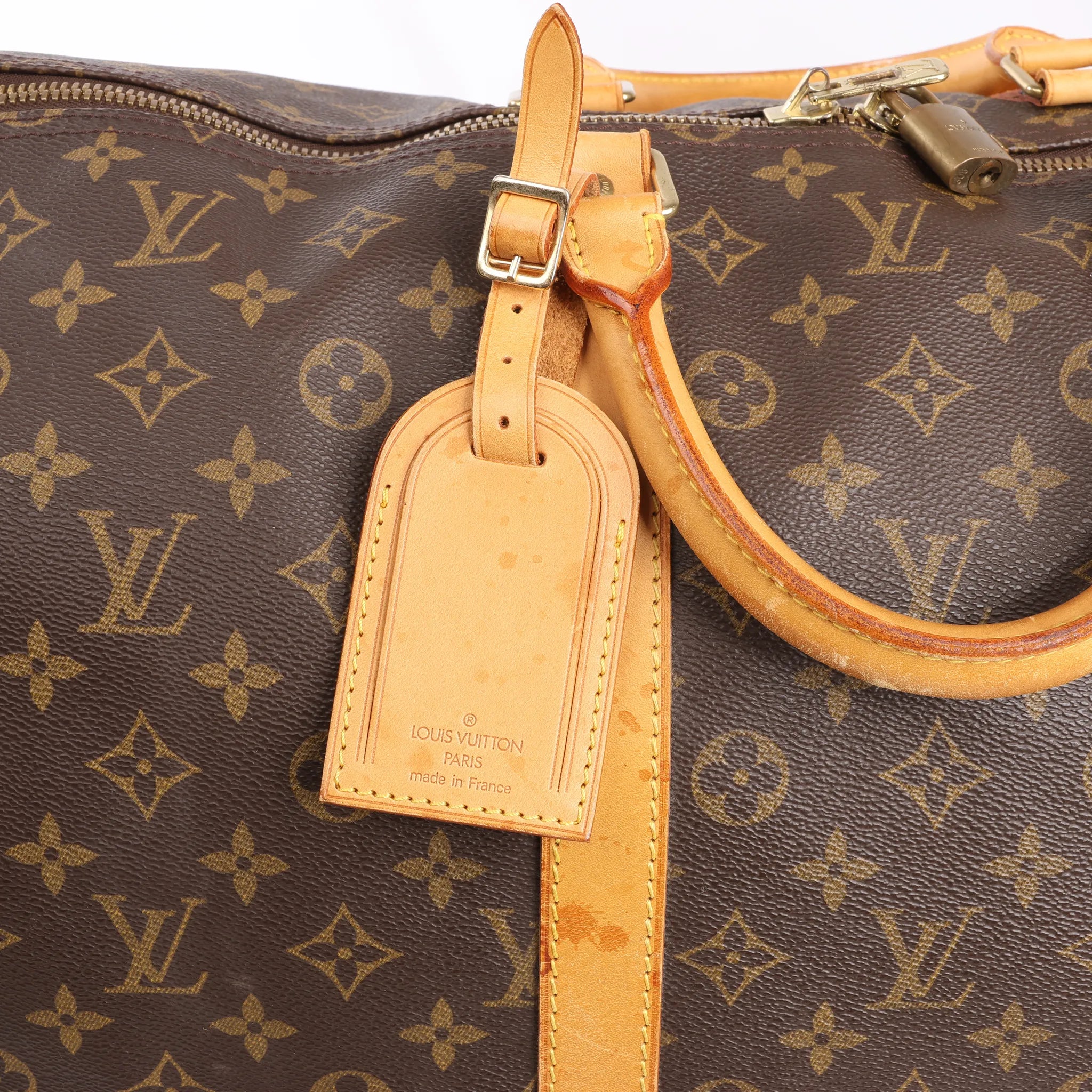 Louis Vuitton Monogram Canvas Keepall 55 Travel Bag M41424