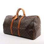 Louis Vuitton Monogram Canvas Keepall 55 Travel Bag M41424