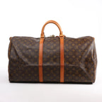Louis Vuitton Monogram Canvas Keepall 55 Travel Bag M41424