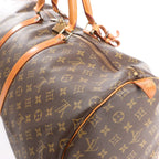 Louis Vuitton Keepall 55 Monogram Canvas Travel Bag in Brown M41424