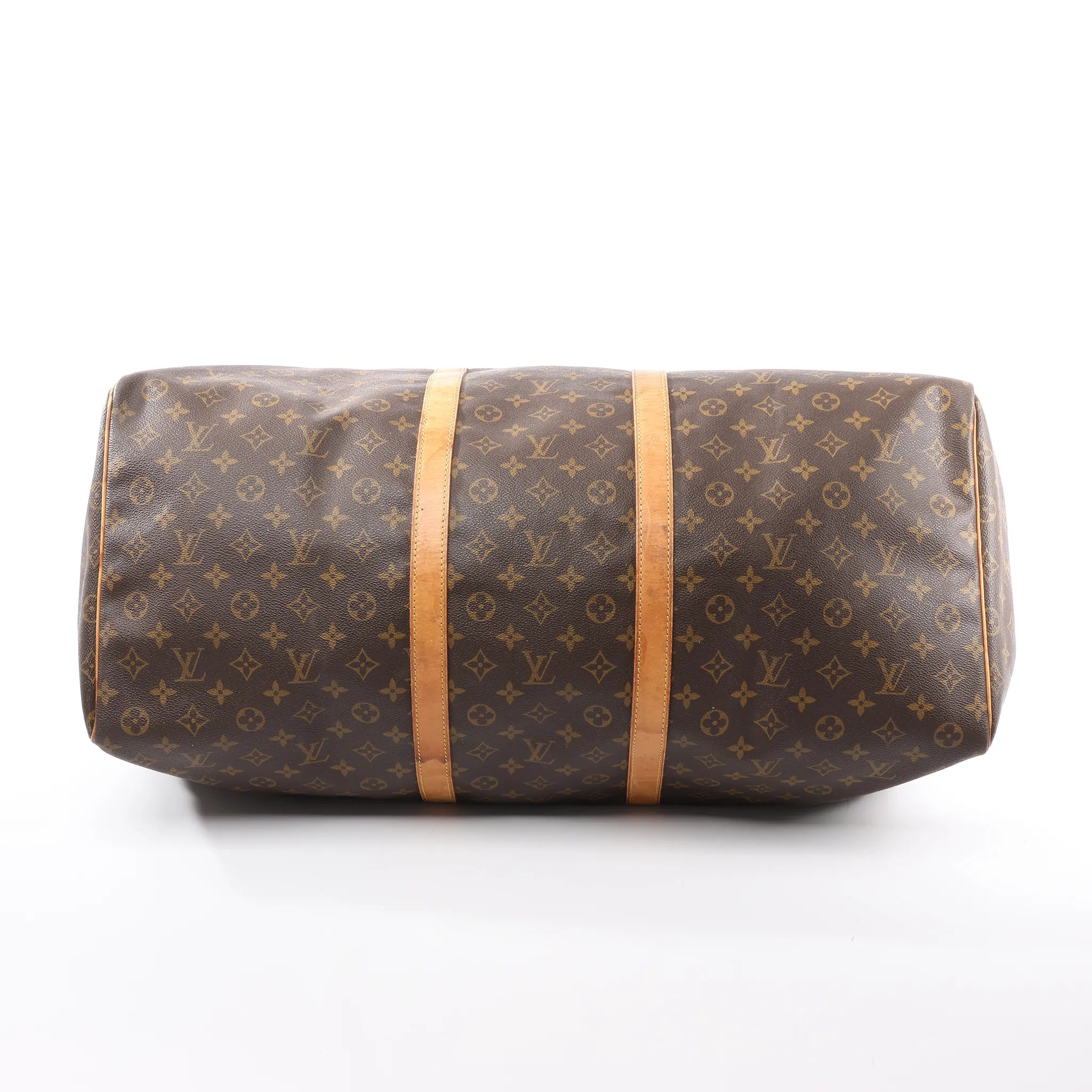 Louis Vuitton Keepall 60 Monogram Canvas Travel Bag in Brown M41422