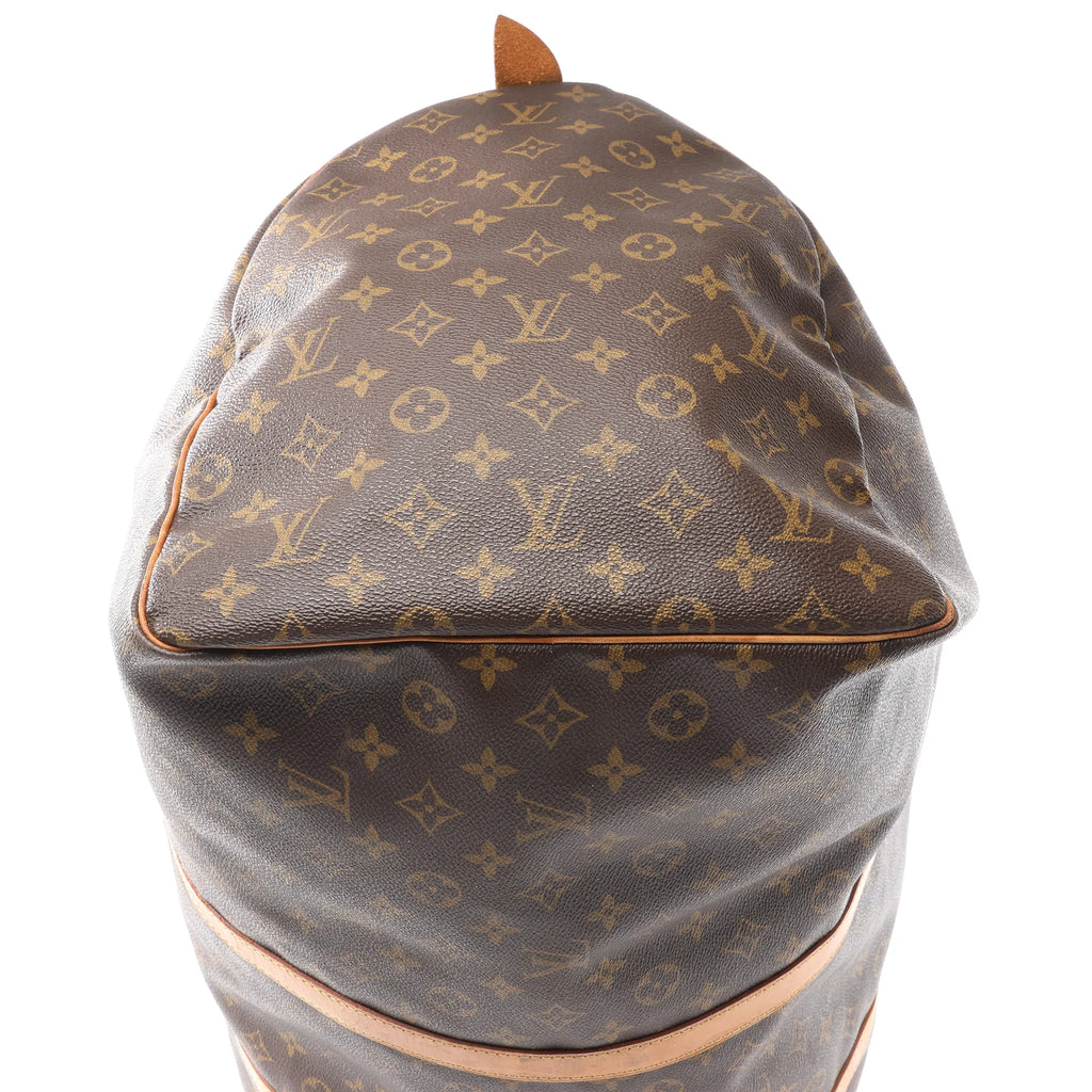 Louis Vuitton Keepall 60 Monogram Canvas Travel Bag in Brown M41422