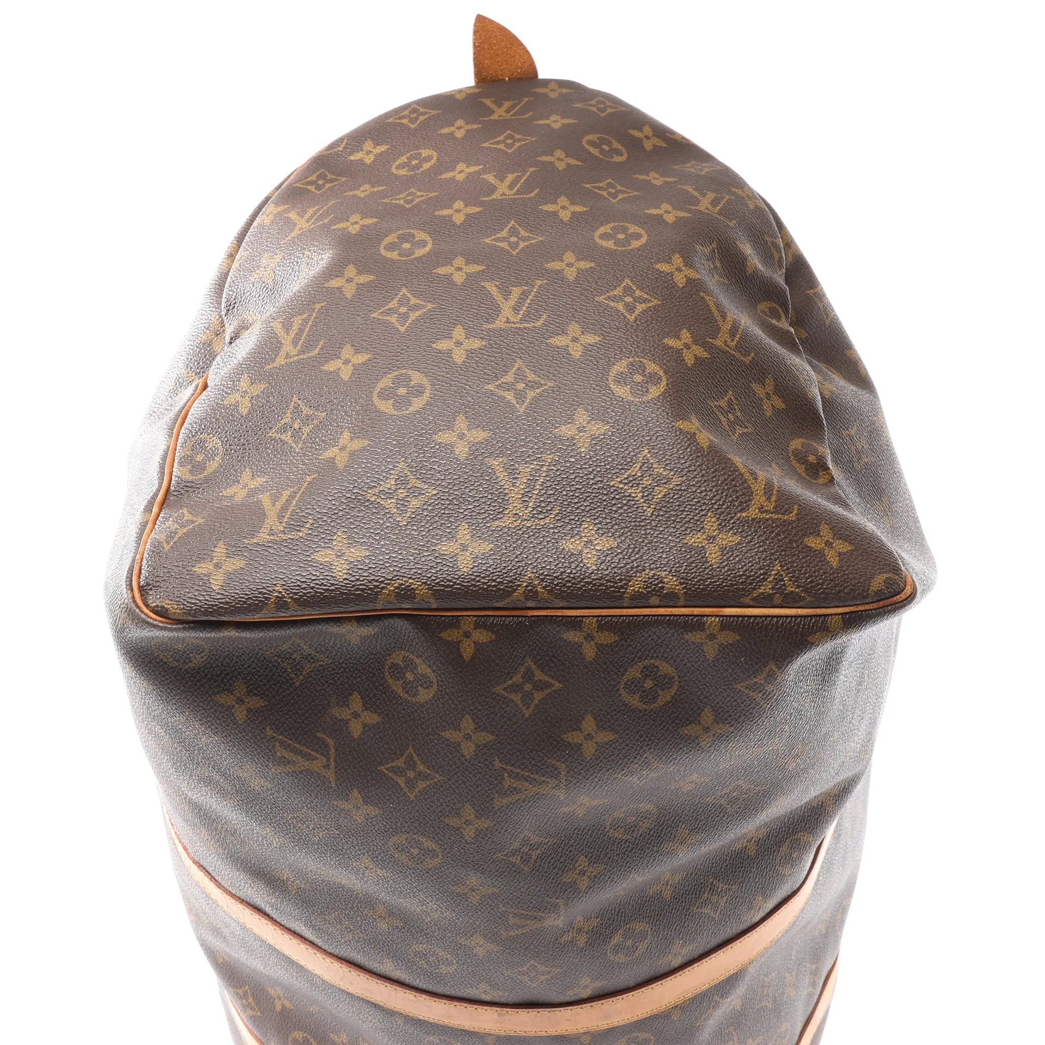 Louis Vuitton Keepall 60 Monogram Canvas Travel Bag in Brown M41422