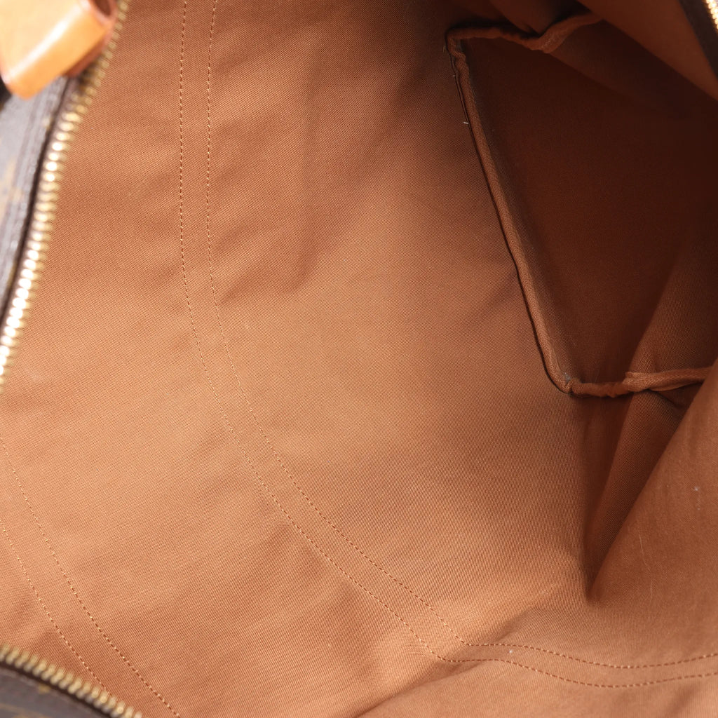 Louis Vuitton Keepall 60 Monogram Canvas Travel Bag in Brown M41422