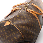 Louis Vuitton Keepall 60 Monogram Canvas Travel Bag in Brown M41422