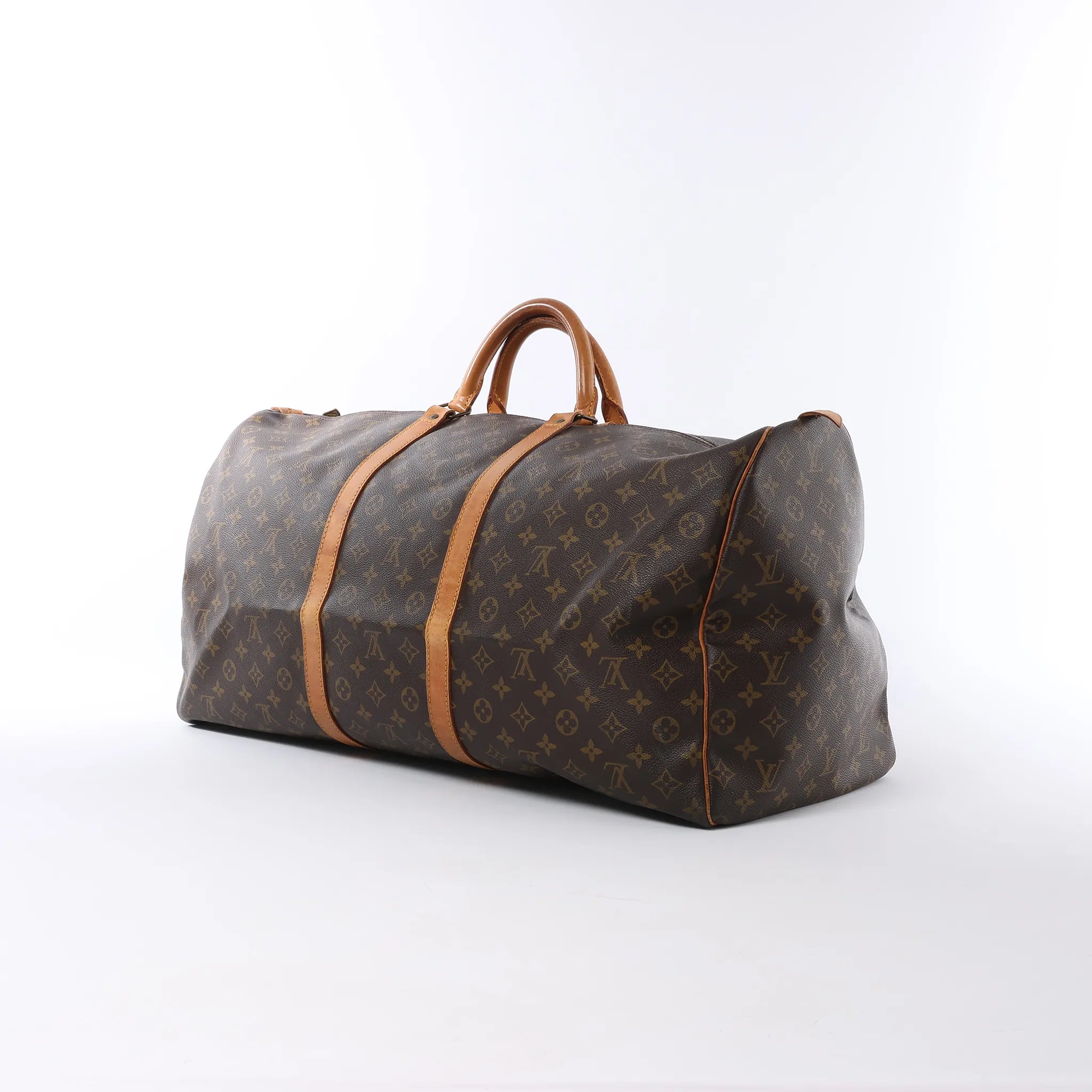 Louis Vuitton Keepall 60 Monogram Canvas Travel Bag in Brown M41422 – Fashion Fox