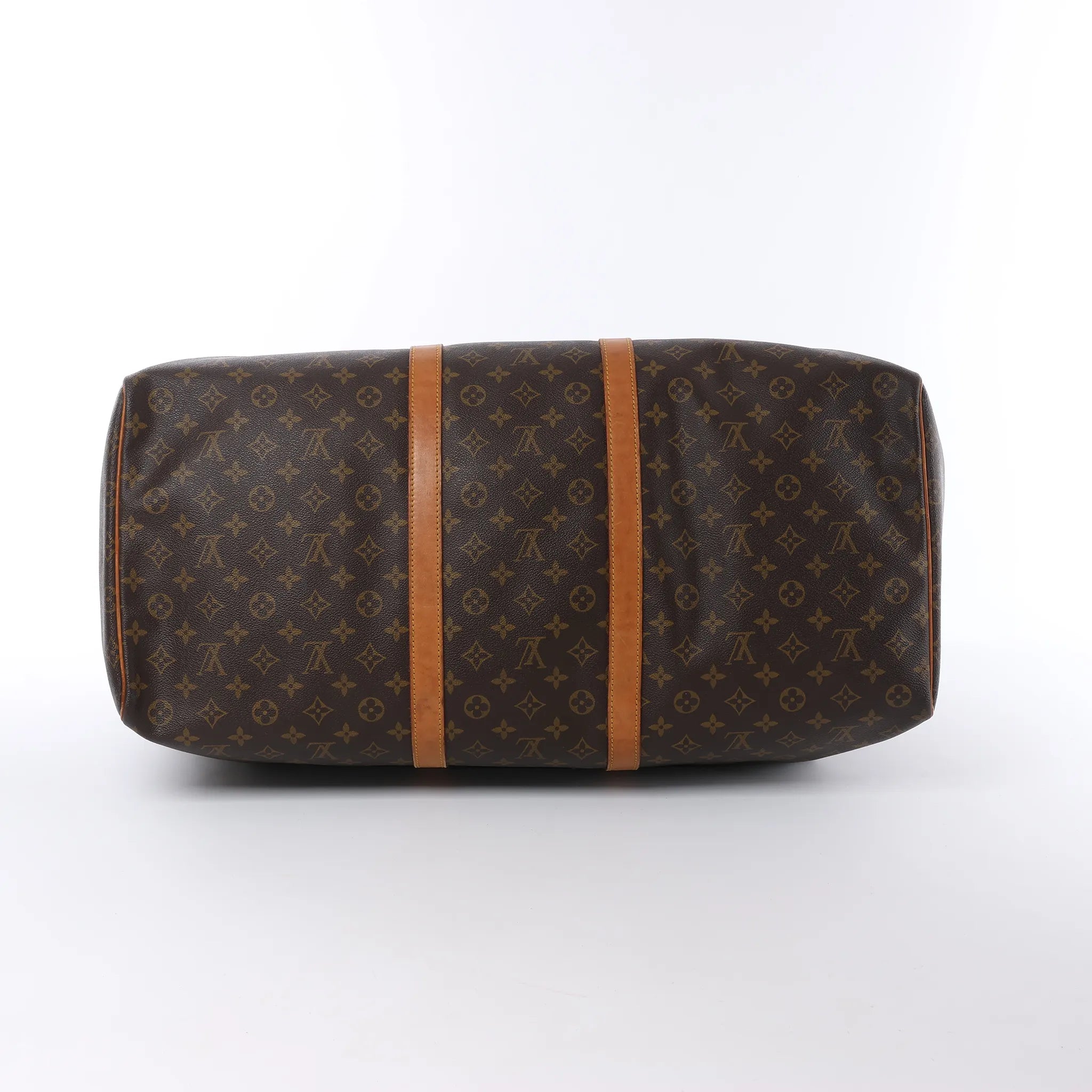 Louis Vuitton Keepall 60 Monogram Canvas Travel Bag in Brown M41422