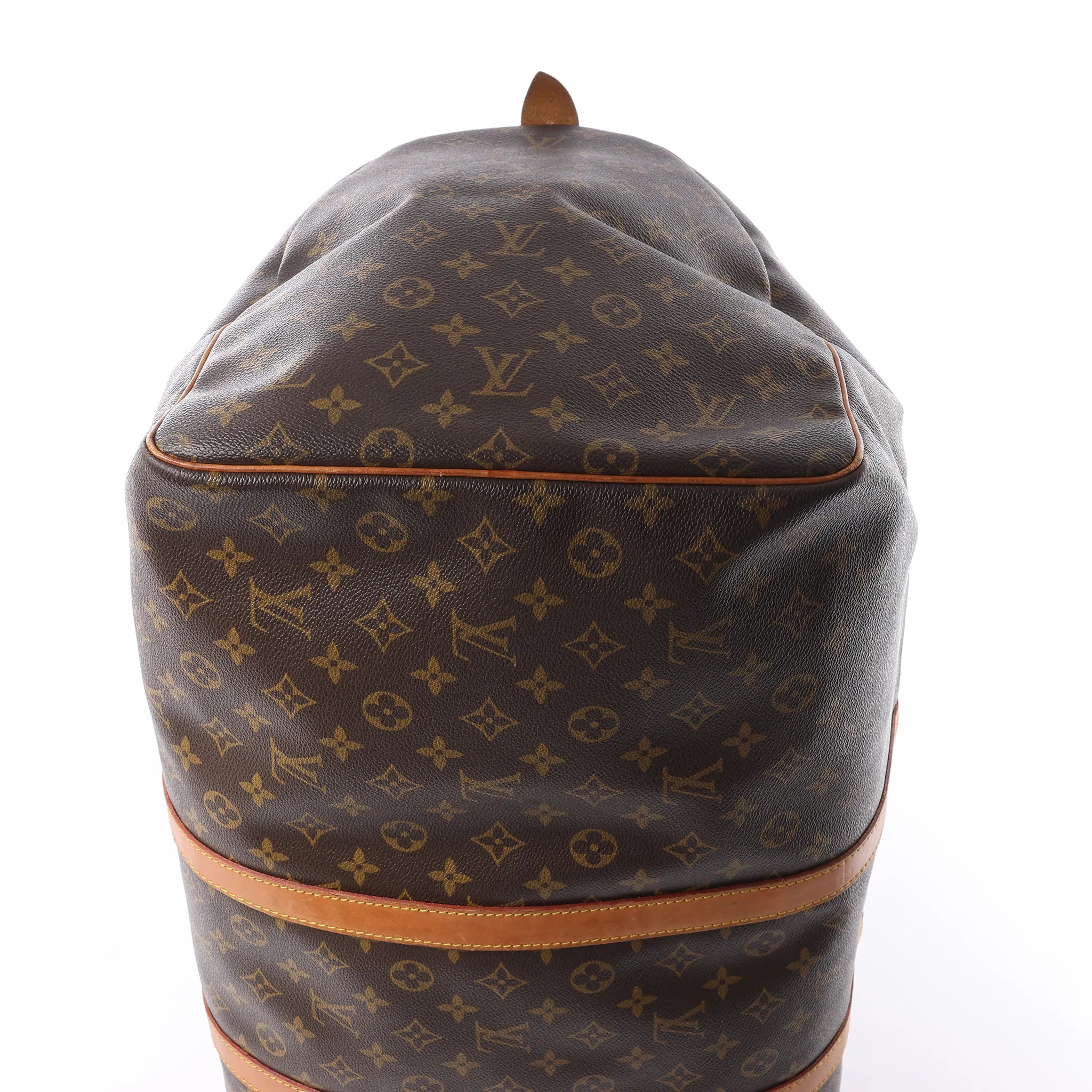 Louis Vuitton Keepall 60 Monogram Canvas Travel Bag in Brown M41422