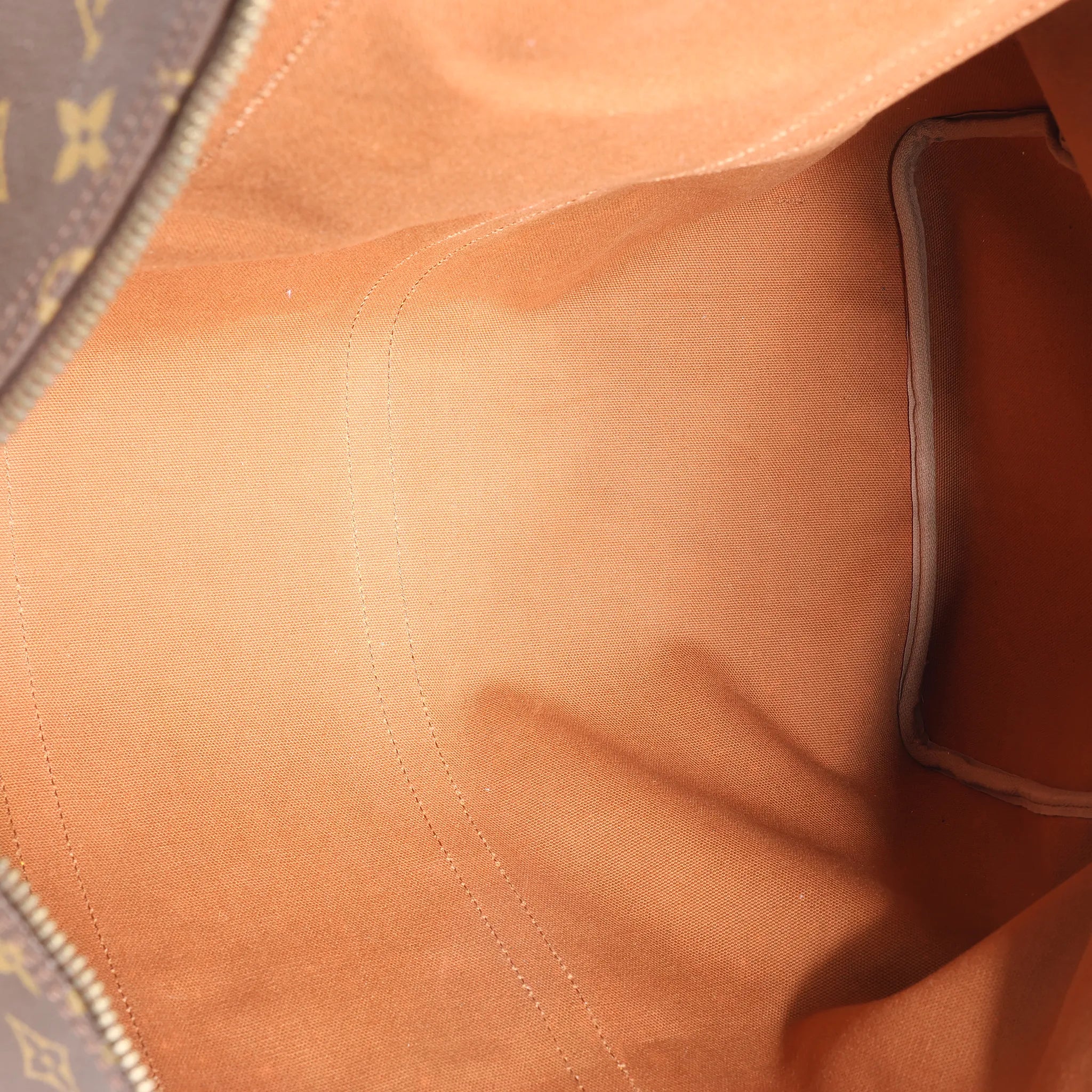 Louis Vuitton Keepall 60 Monogram Canvas Travel Bag in Brown M41422
