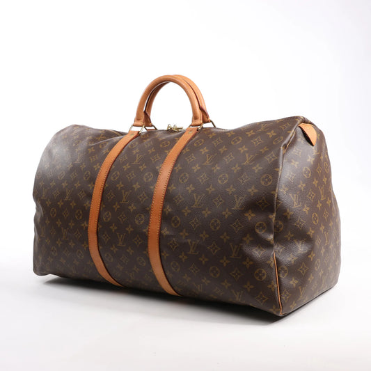 Louis Vuitton Monogram Canvas Keepall 60 Travel Bag M41422