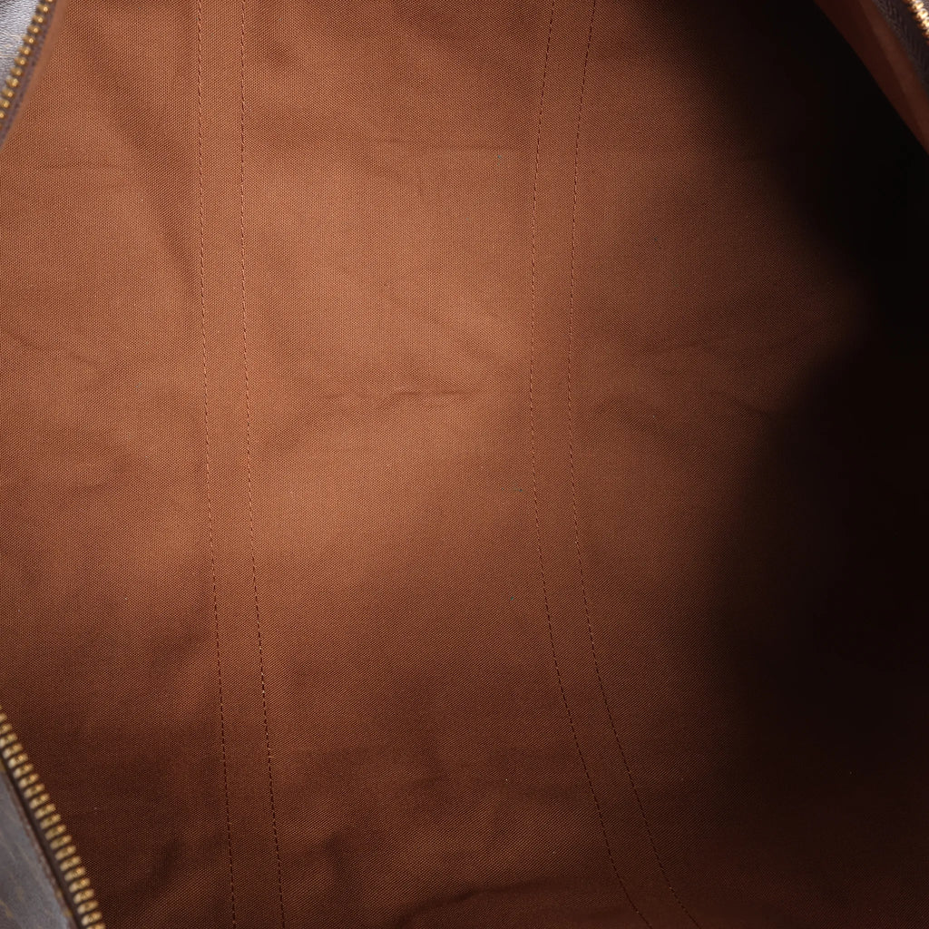 Louis Vuitton Keepall 60 Monogram Canvas Travel Bag in Brown M41422