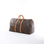 Louis Vuitton Keepall 60 Monogram Canvas Travel Bag in Brown M41422