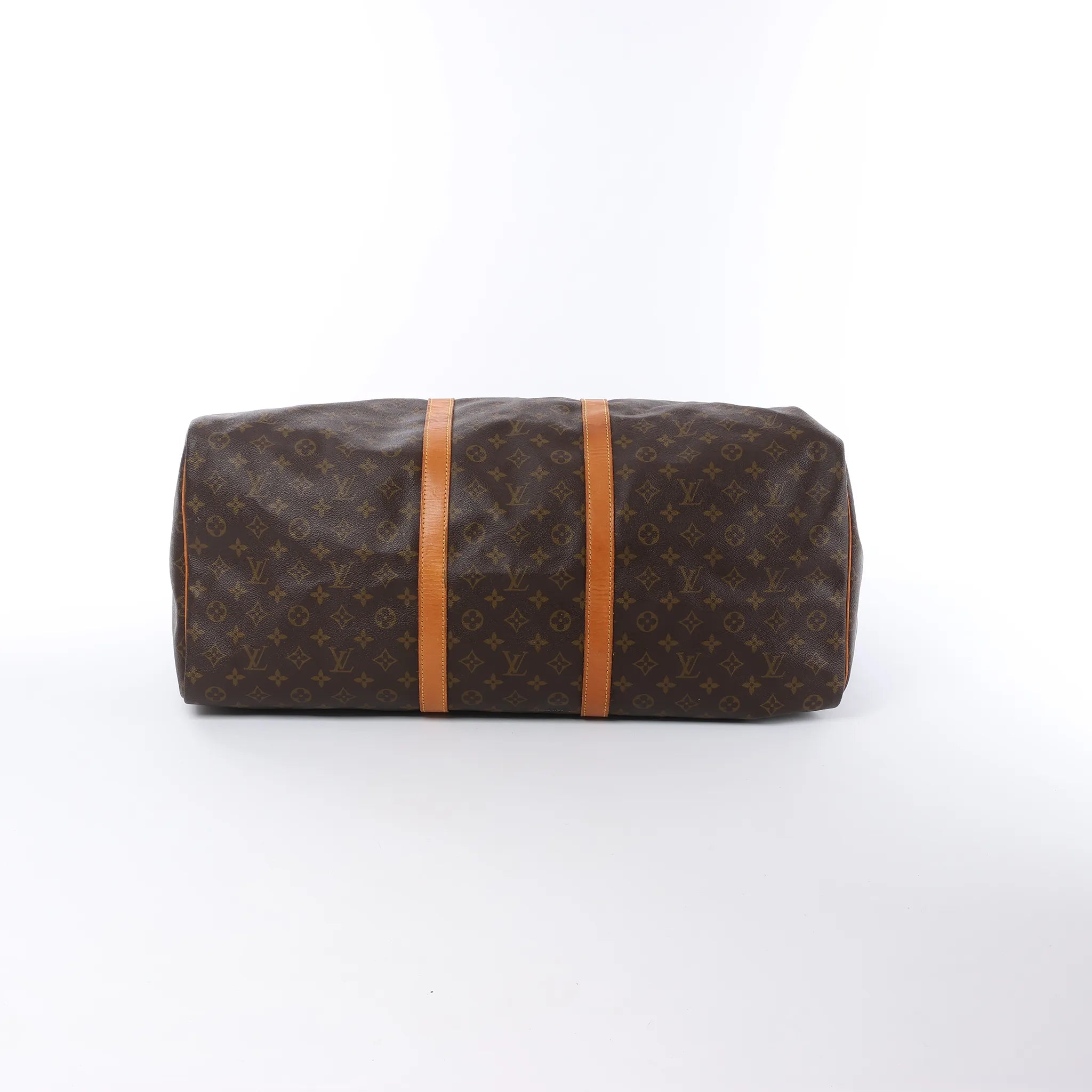 Louis Vuitton Keepall 60 Monogram Canvas Travel Bag in Brown M41422