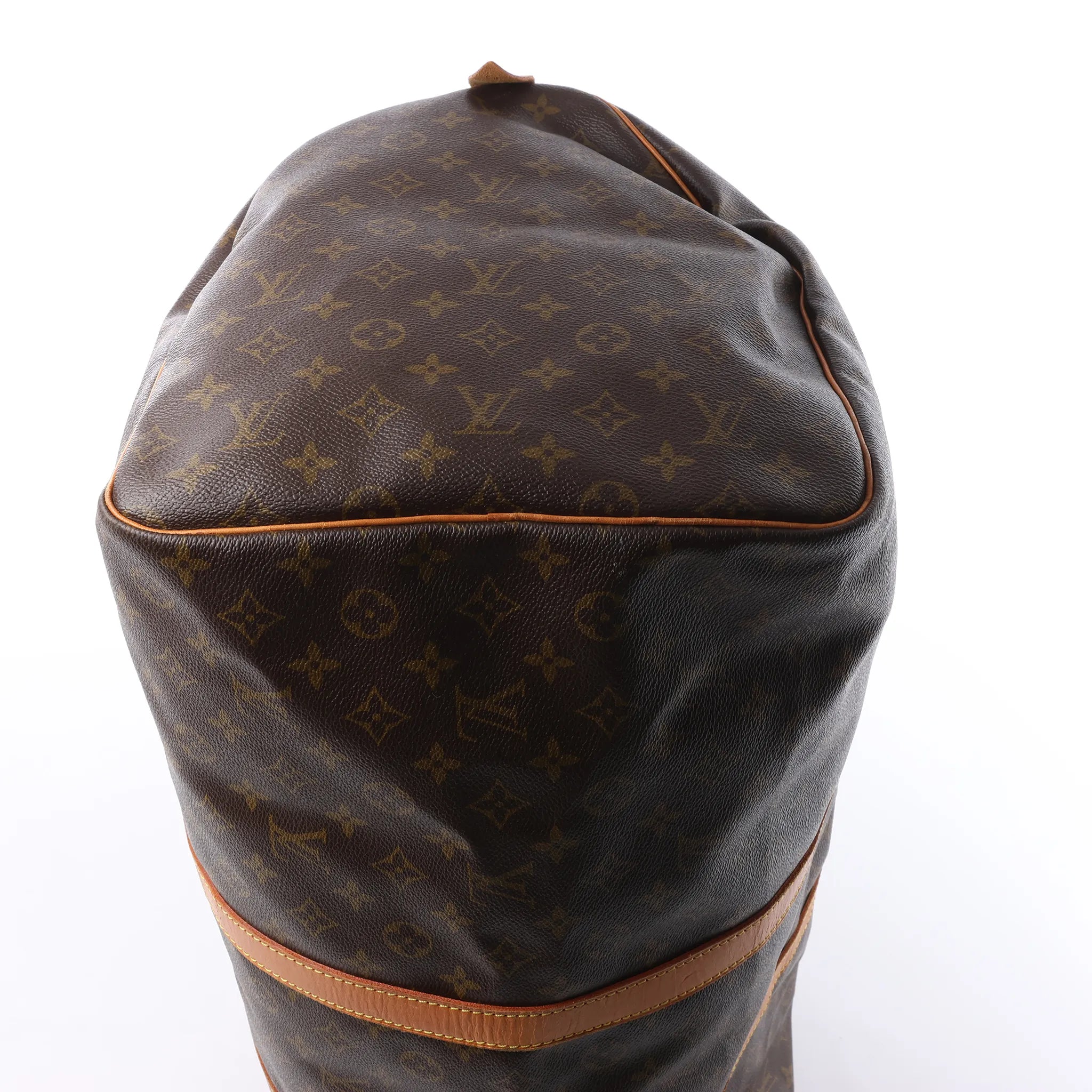 Louis Vuitton Keepall 60 Monogram Canvas Travel Bag in Brown M41422