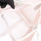 Louis Vuitton Keepall Bandoulière 50 Epi Plages Travel Bag in Clear x White M55814