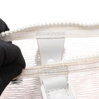 Louis Vuitton Keepall Bandoulière 50 Epi Plages Travel Bag in Clear x White M55814