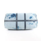 Louis Vuitton Keepall Bandoulière 50 Monogram Water Color Travel Bag in Blue x White M57946