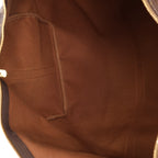 Louis Vuitton Keepall Bandoulière 60 Monogram Canvas Travel Bag in Brown