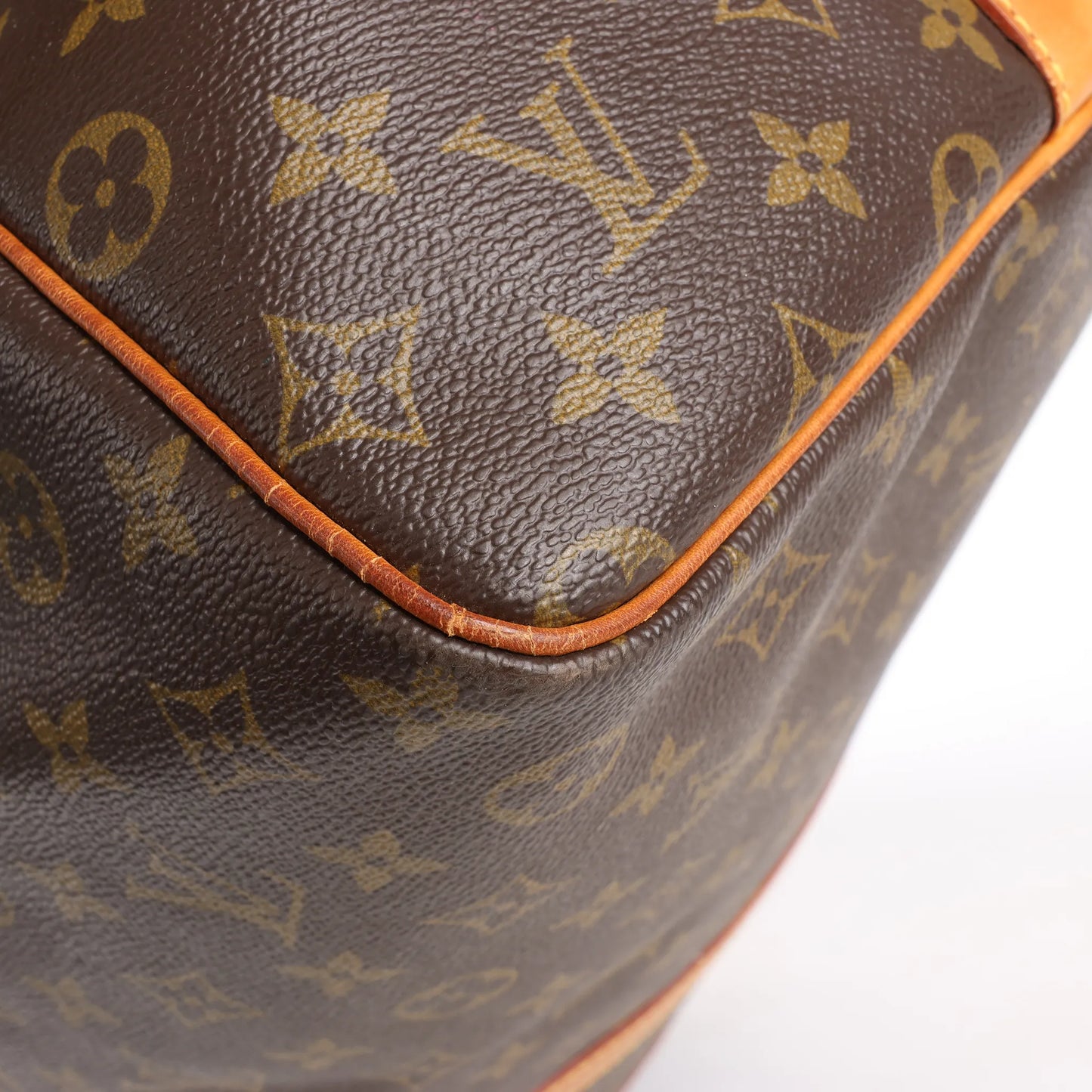 Sac de voyage Louis Vuitton Keepall Bandoulière 60 en toile Monogram marron