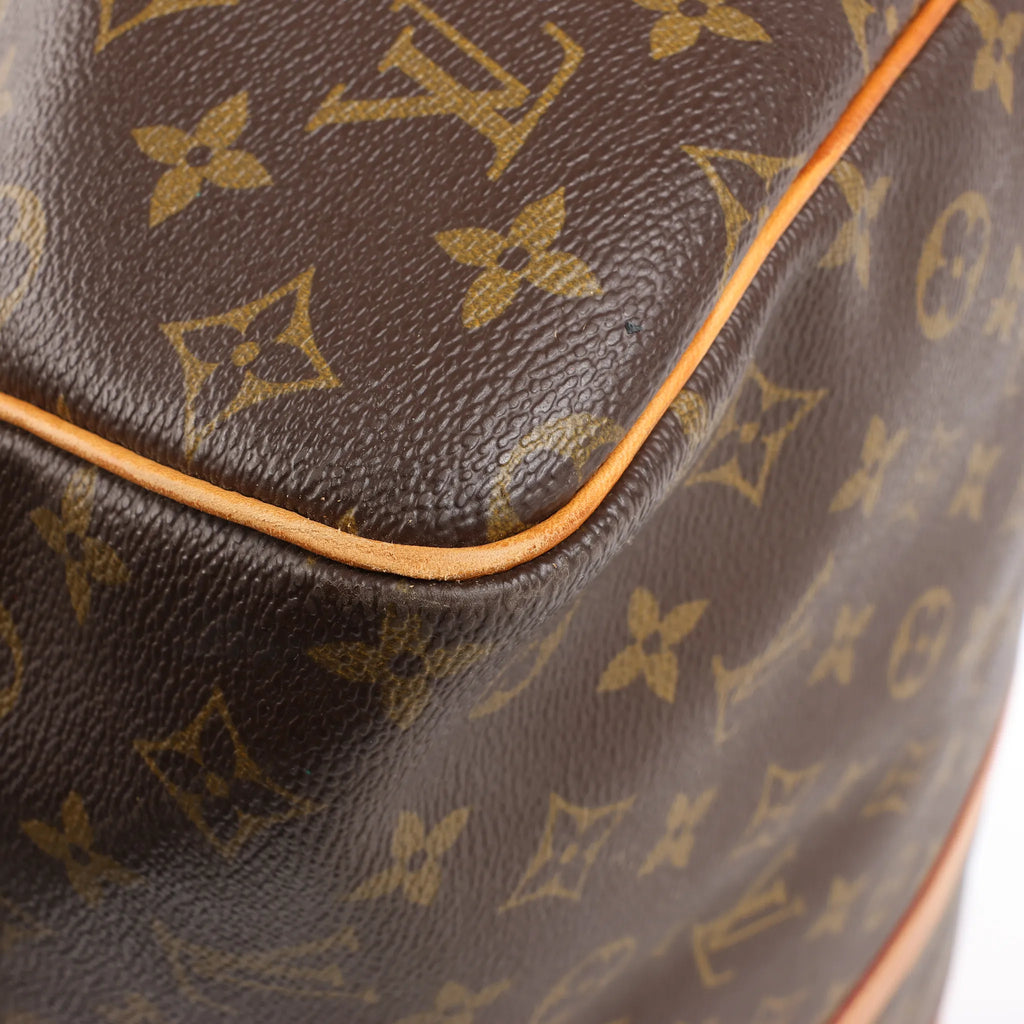 Louis Vuitton Keepall Bandoulière 60 Monogram Canvas Travel Bag in Brown