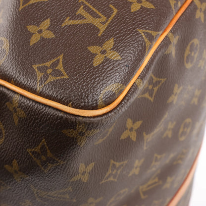 Sac de voyage Louis Vuitton Keepall Bandoulière 60 en toile Monogram marron